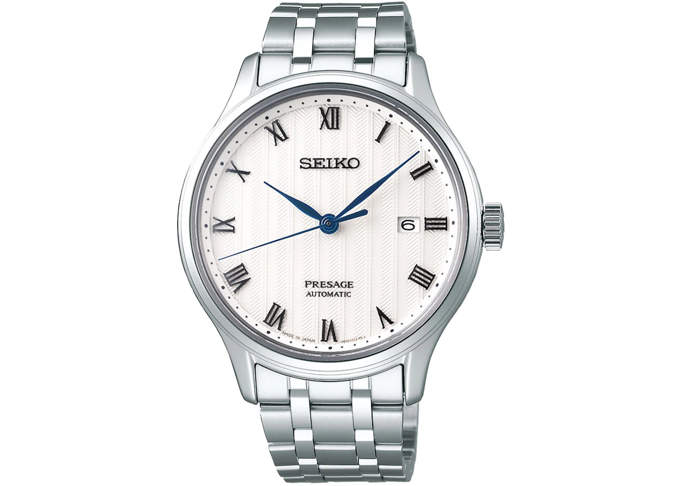Seiko Presage Zen Garden Automatic SRPC79 (Textured White) -1