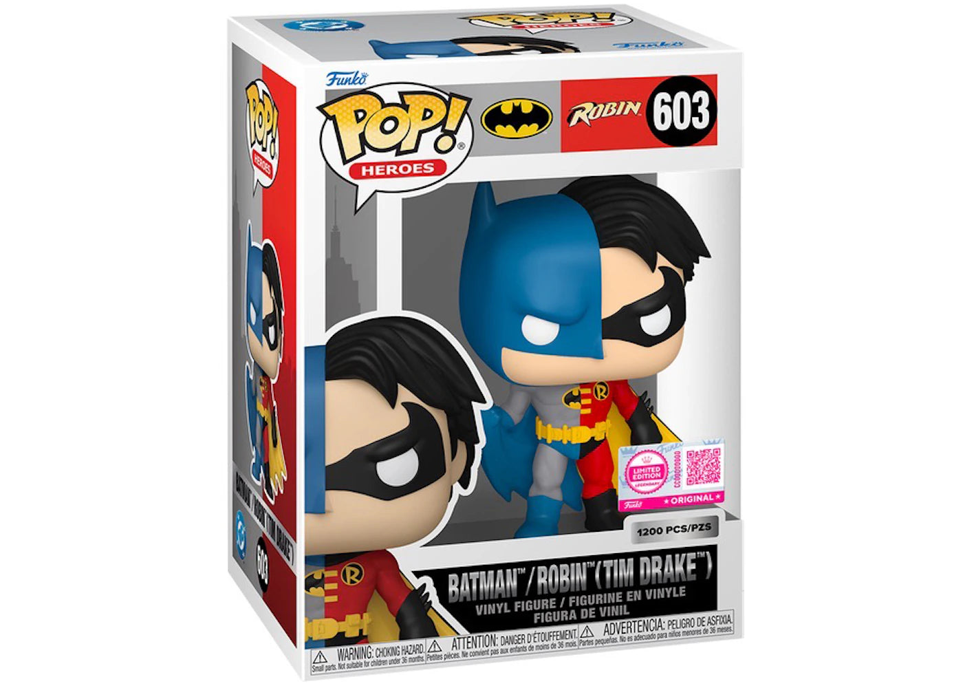 Funko Pop! Batman Robin Tim Drake Funko Limited Edition Figure #603 -1