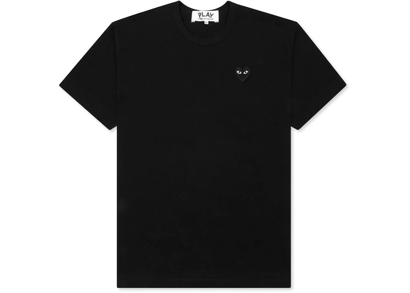 Comme des Garcons Play Black Emblem T-shirt Black -1