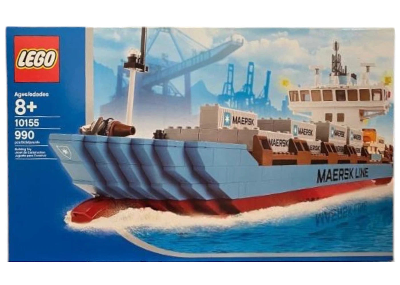 LEGO Creator Maersk Line Container Ship Set 10155 -1