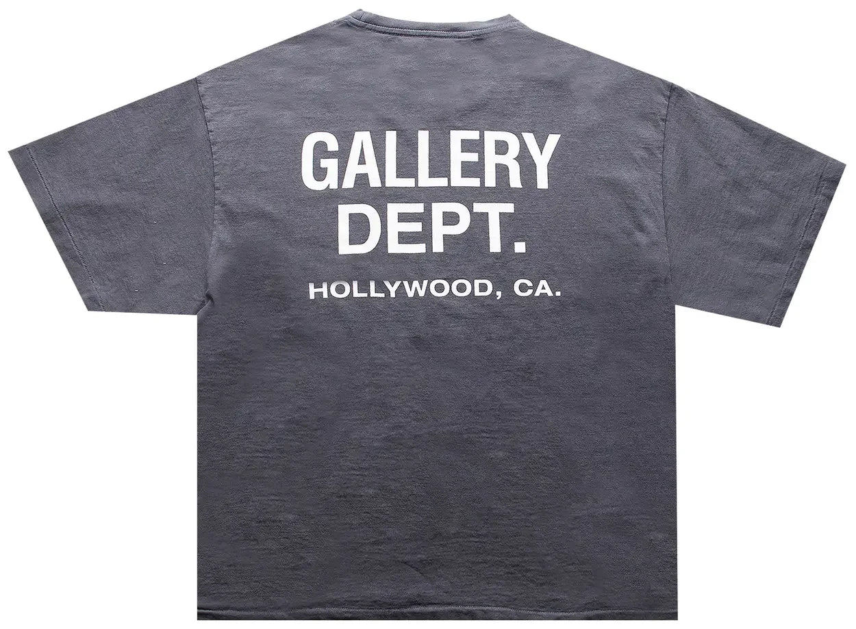 Gallery Dept. Souvenir T-Shirt Black White Back