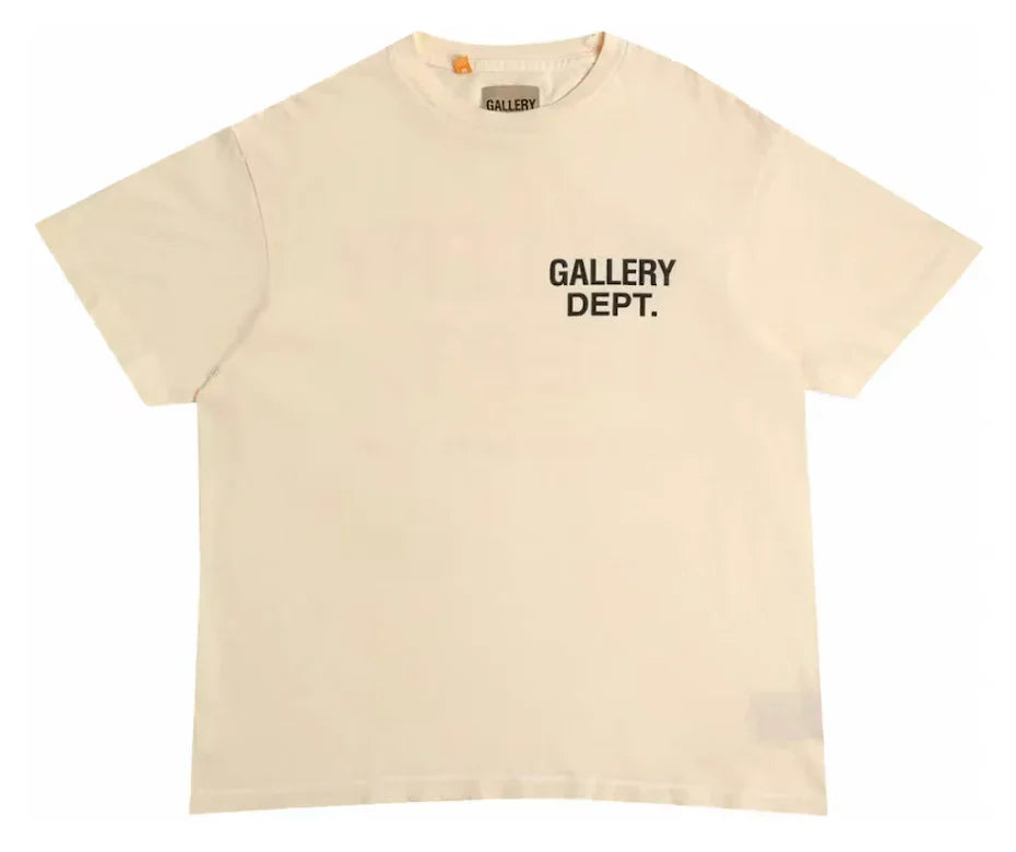 Gallery Dept. Souvenir T-Shirt Cream/Orange