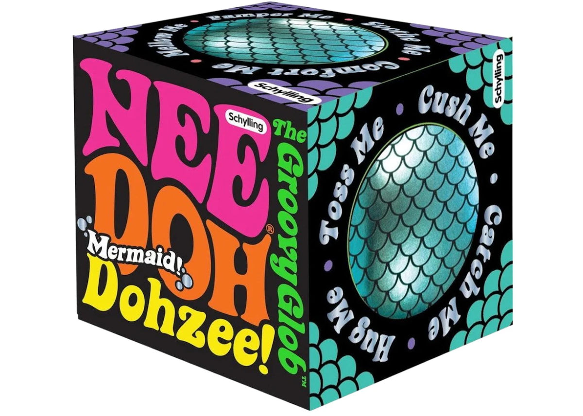 NeeDoh Mermaid Groovy Glob Squishy Fidget Toy -1
