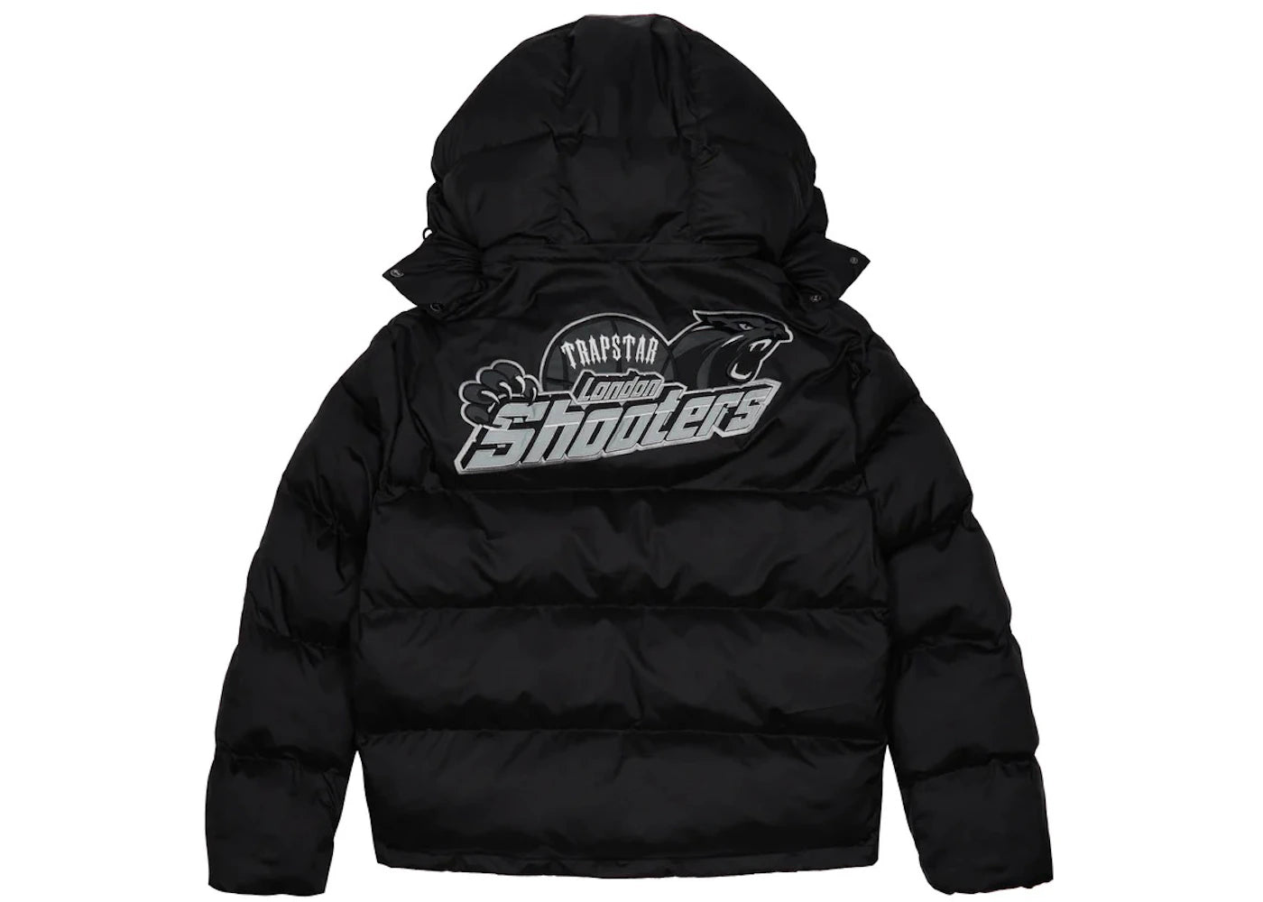Trapstar Shooters Hooded Puffer Black/Reflective -1
