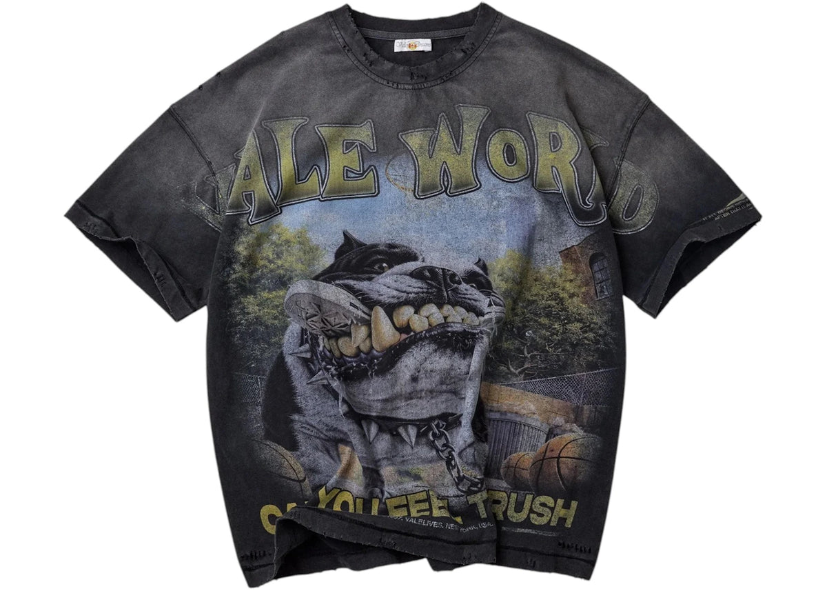 Vale Forever Wrecked Tee Black Wash -1