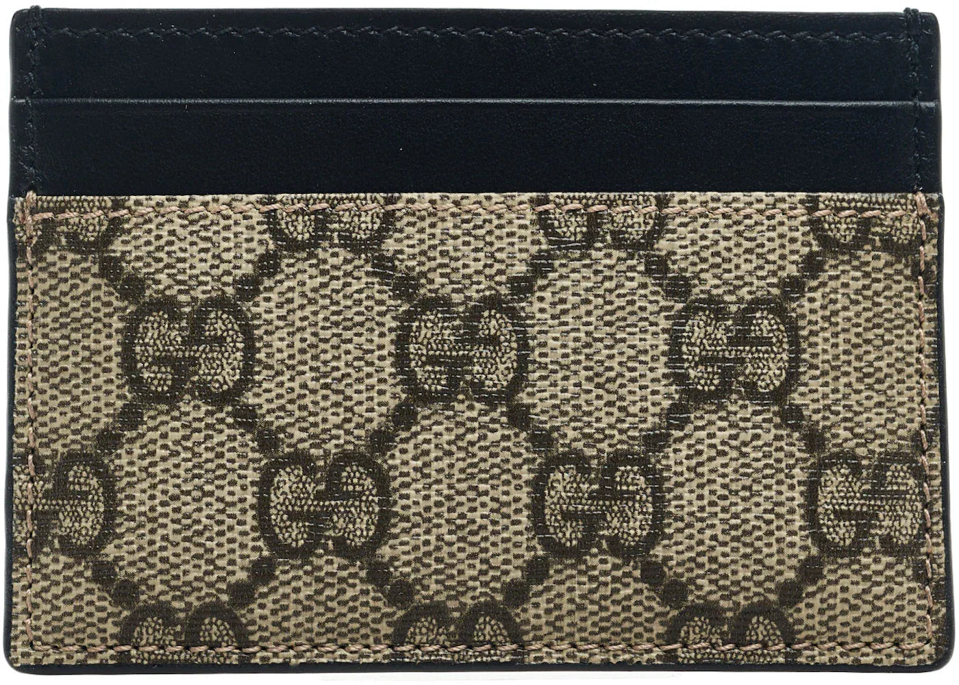 Gucci Card Case Supreme Beige/Black
