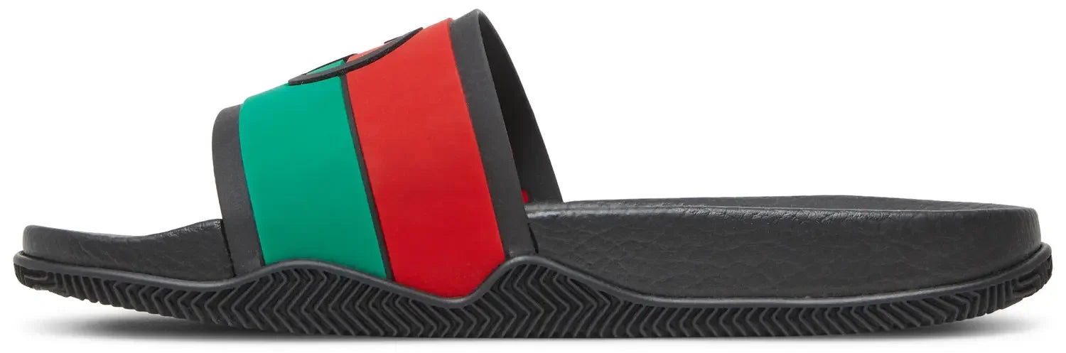 Gucci Slide Interlocking G Black