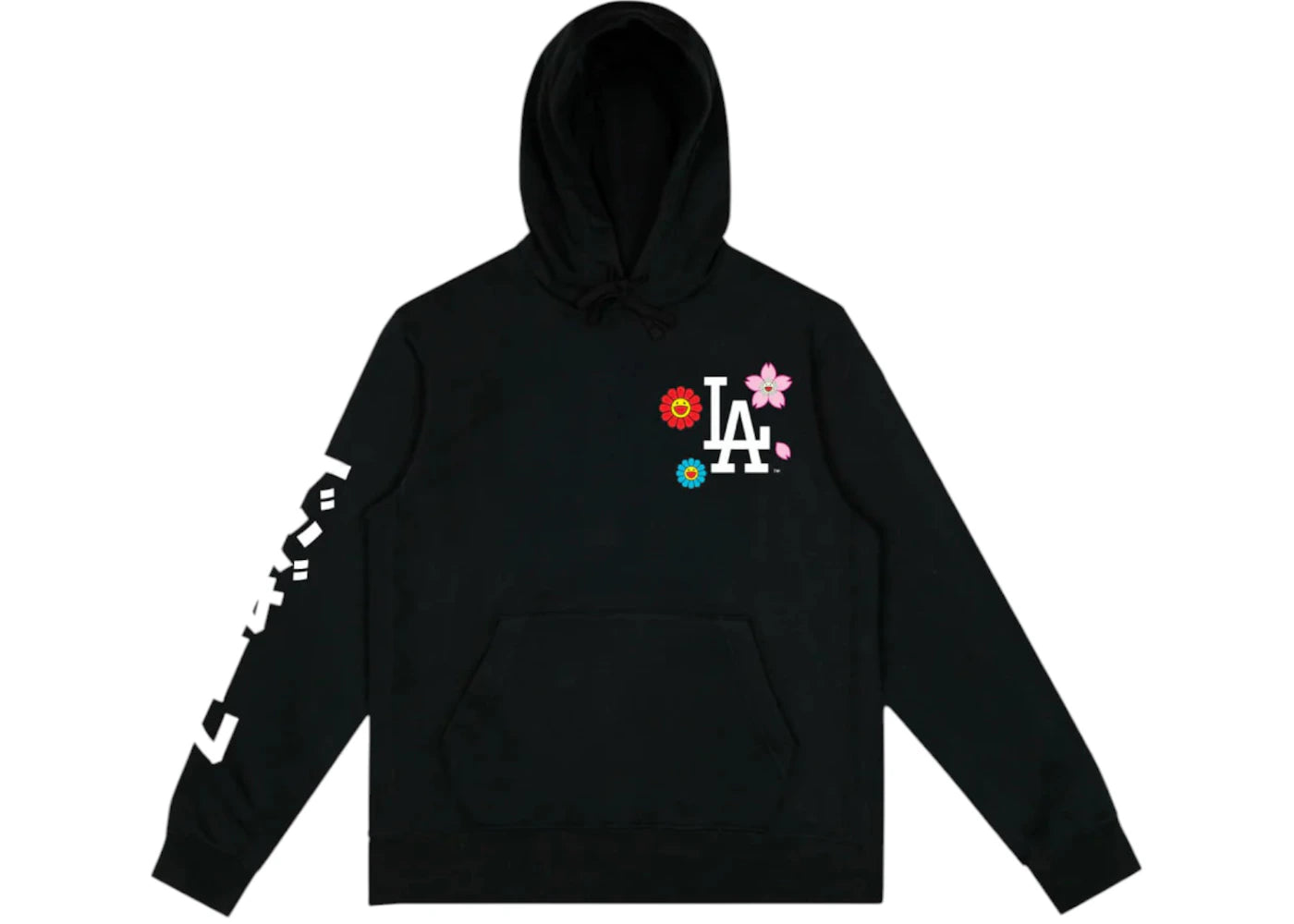 Takashi Murakami x Dodgers Hoodie Black -1