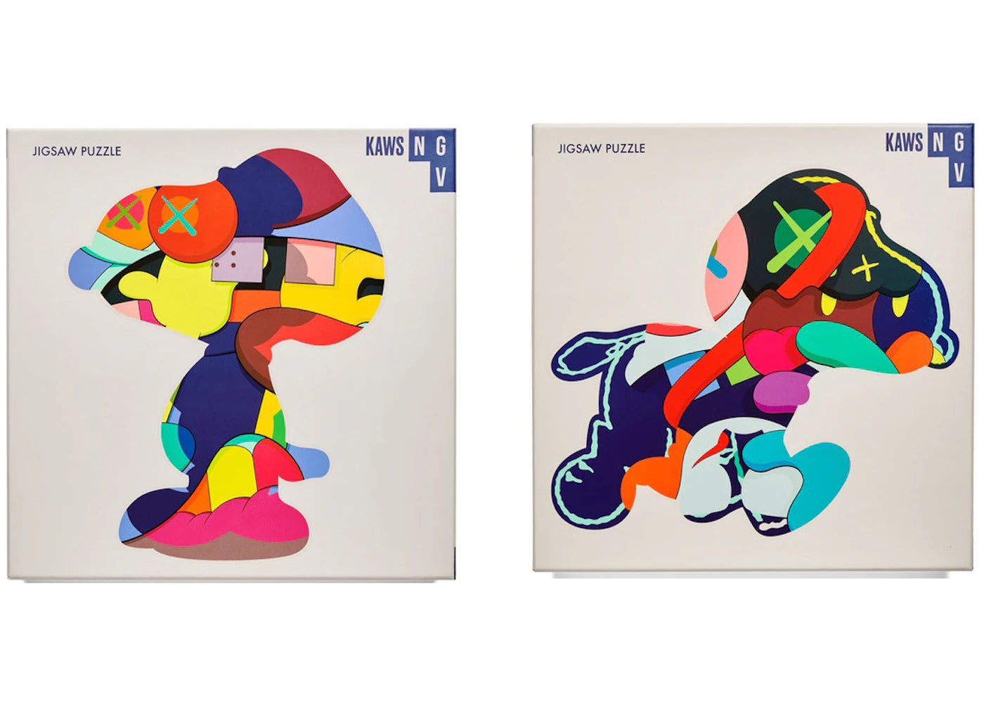 KAWS Stay Steady & No Ones Home Puzzle Multi Set-1