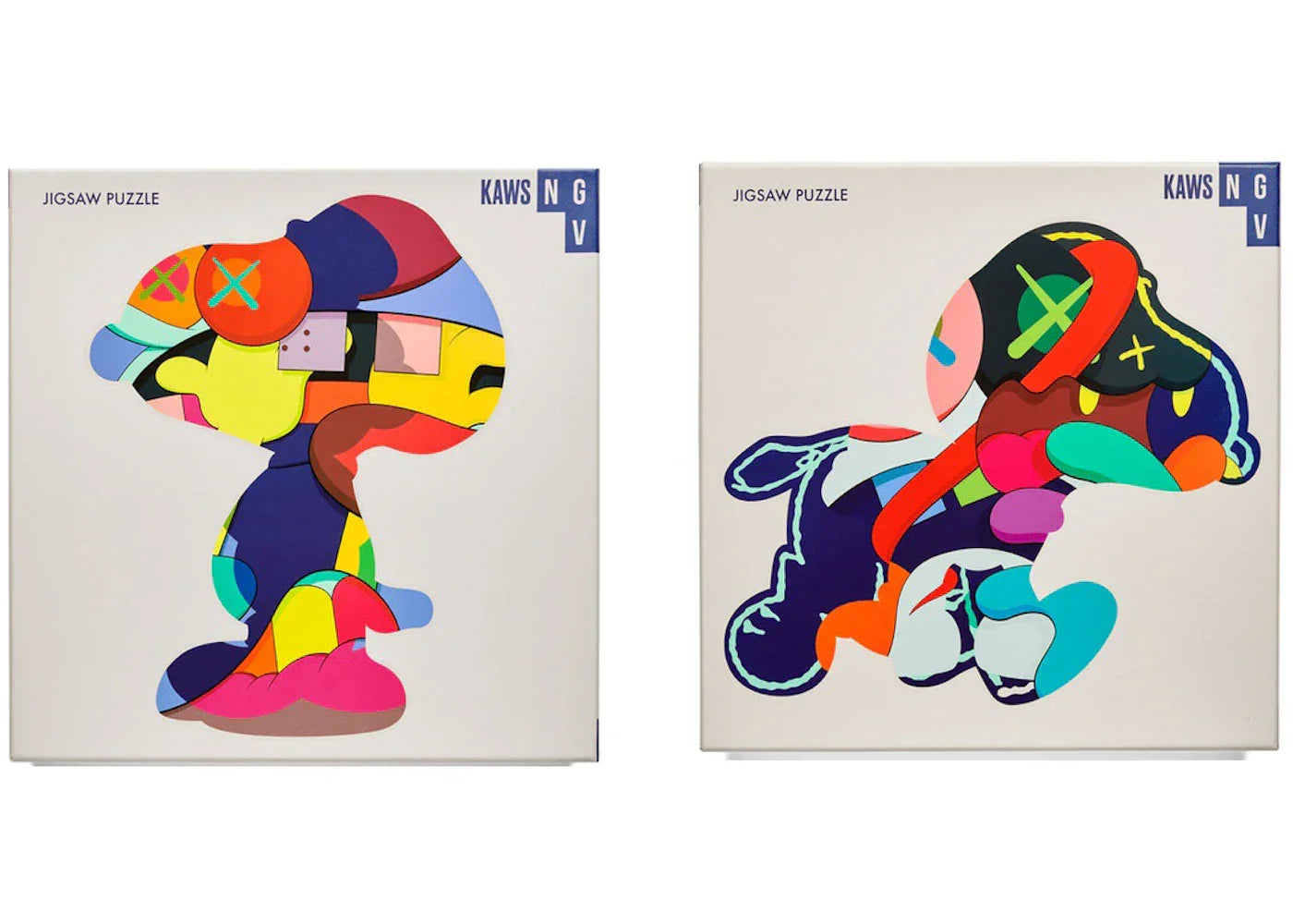 KAWS Stay Steady & No Ones Home Puzzle Multi Set-1