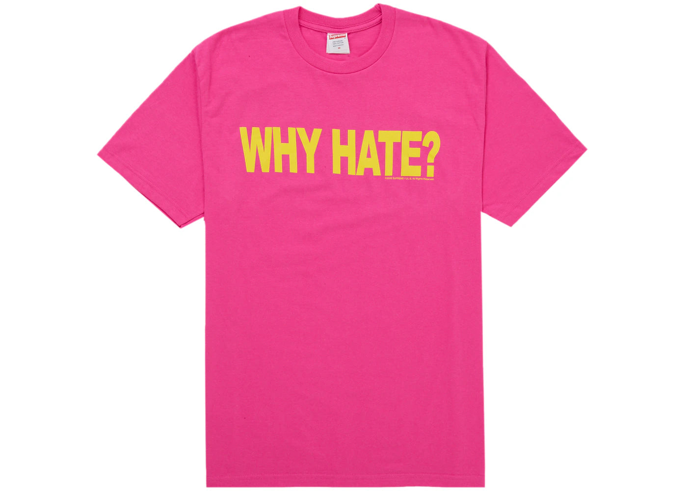 Supreme Based Tee Fuchsia -1