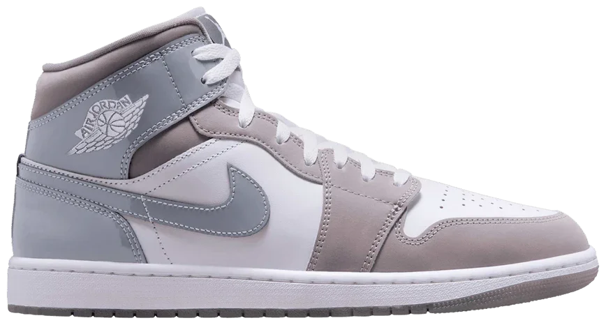 Jordan 1 Mid SE White Medium Grey Cool Grey-1