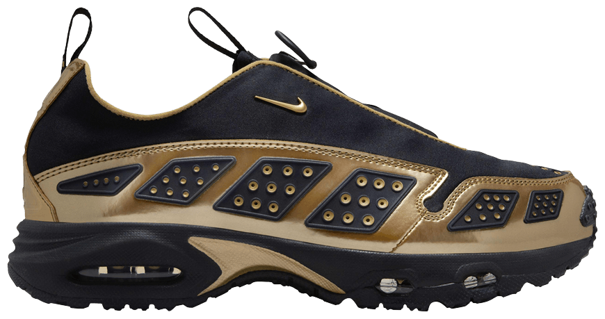 Nike Air Max Sunder Black Dark Smoke Grey Metallic Gold (Women's) -1