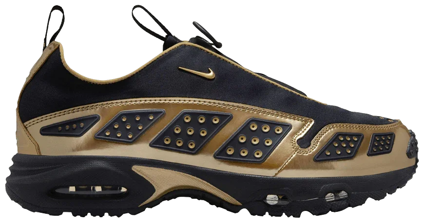 Nike Air Max Sunder Black Dark Smoke Grey Metallic Gold (Women's) -1