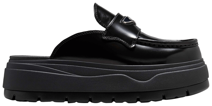 Jordan Mule Black Metallic Silver (Women's)-1