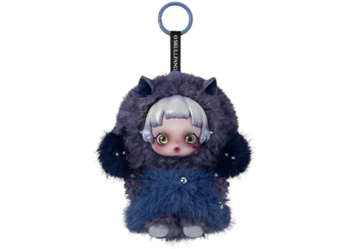 Pop Mart SKULLPANDA You Found Me! Series Cerberus Plush Doll Pendant-1