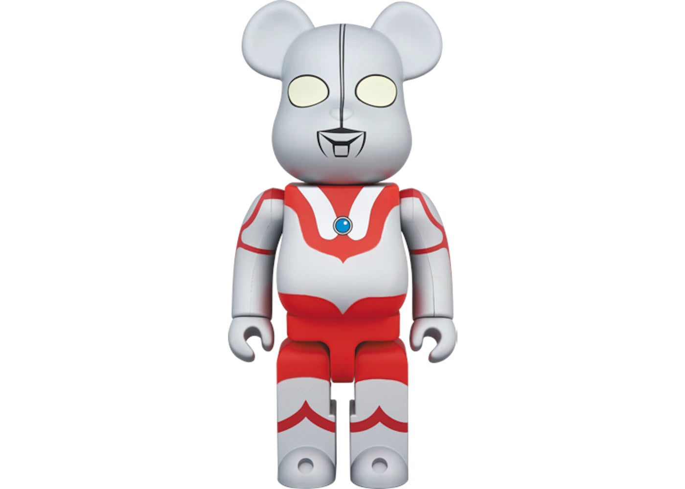 Bearbrick Ultraman 400% Grey/Red -1