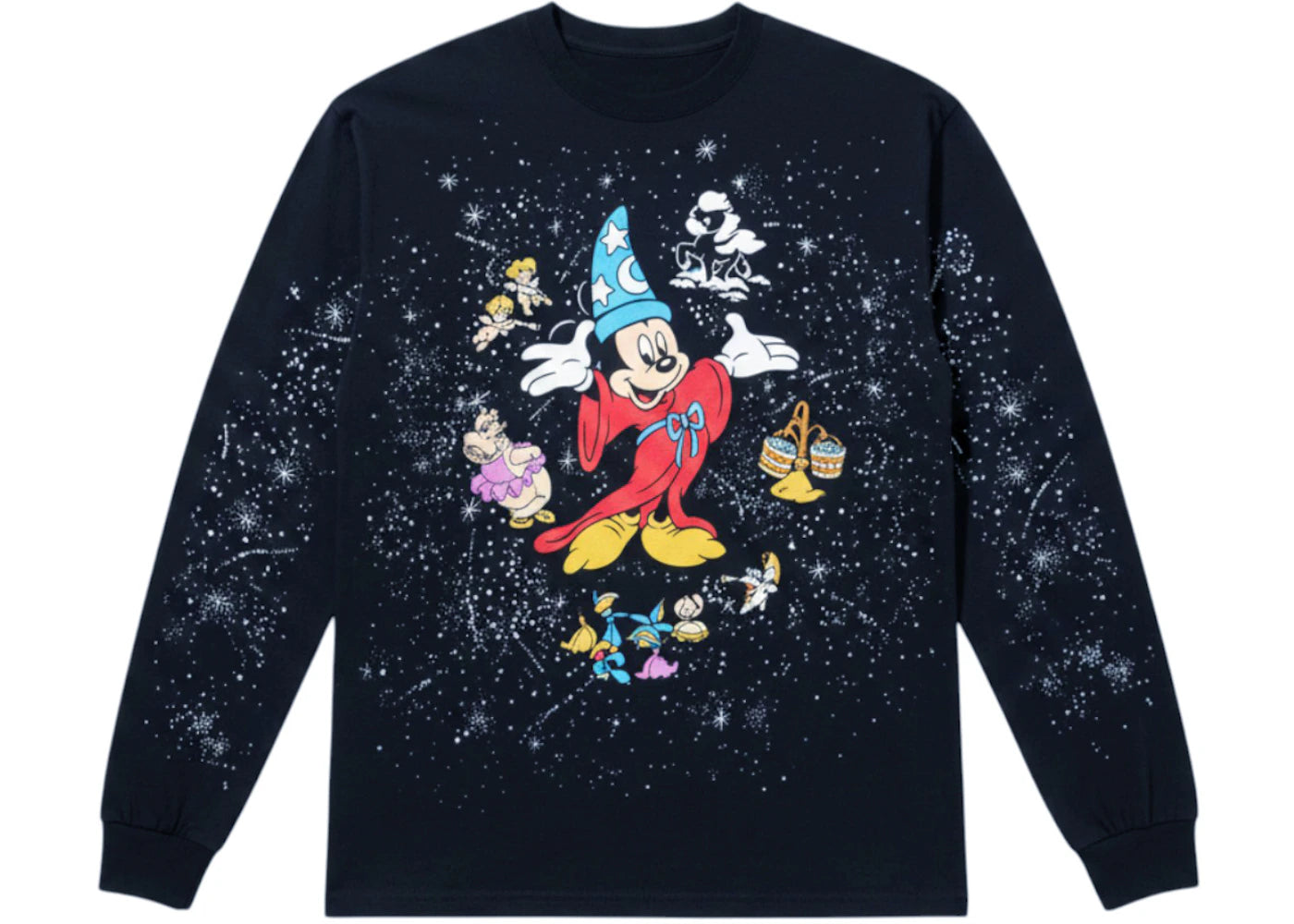 Disney x Bobby Kim Classics Sorcerer's Apprentice Mickey L/S T-shirt Multicolor -1