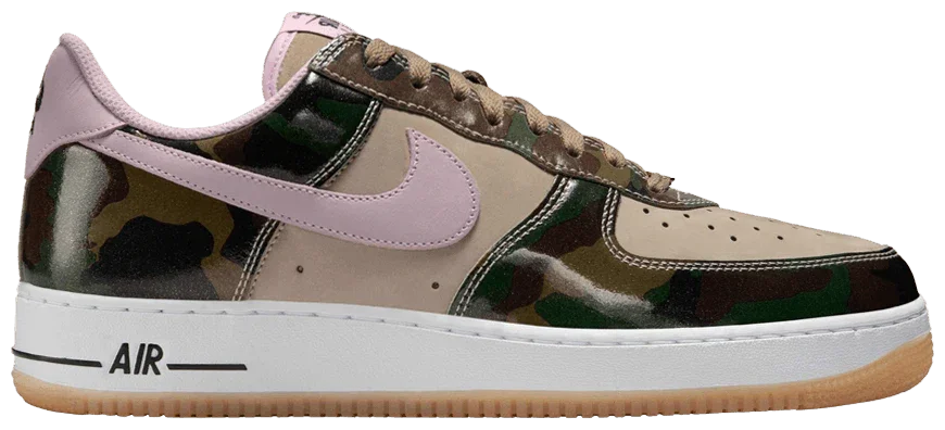 Nike Air Force 1 Low '07 LV8 Patent Camo Pink-1