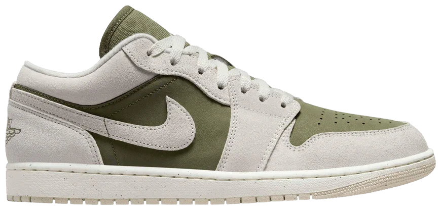 Jordan 1 Low SE Medium Olive Sail -1