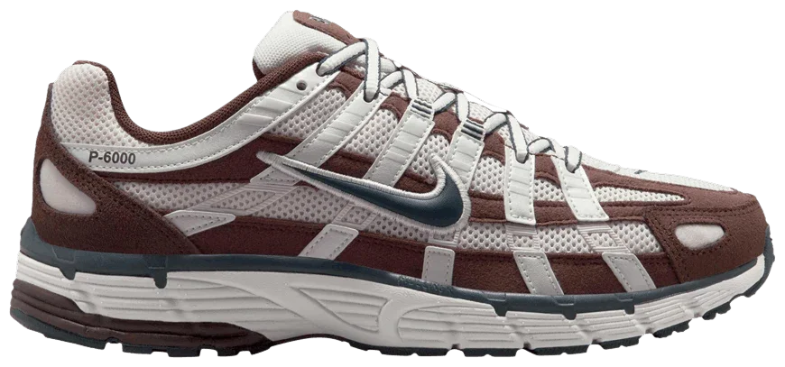 Nike P-6000 Phantom Baroque Brown Metallic Summit White Armory Navy (Women's)-1