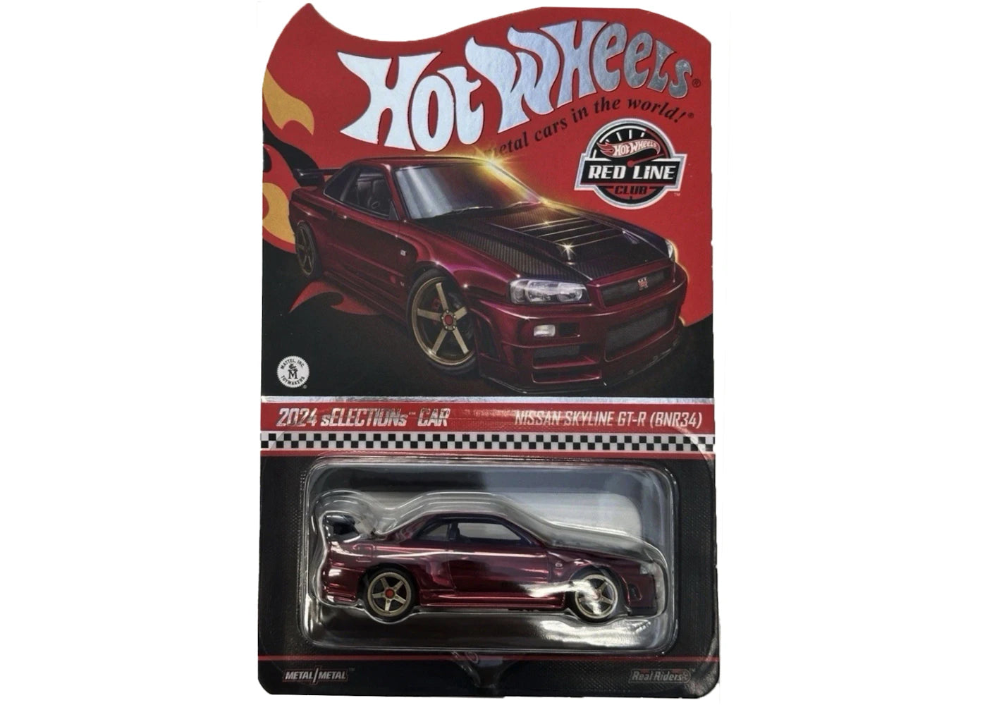 Hot Wheels Nissan Skyline GT-R R34 Selections BNR34 -1