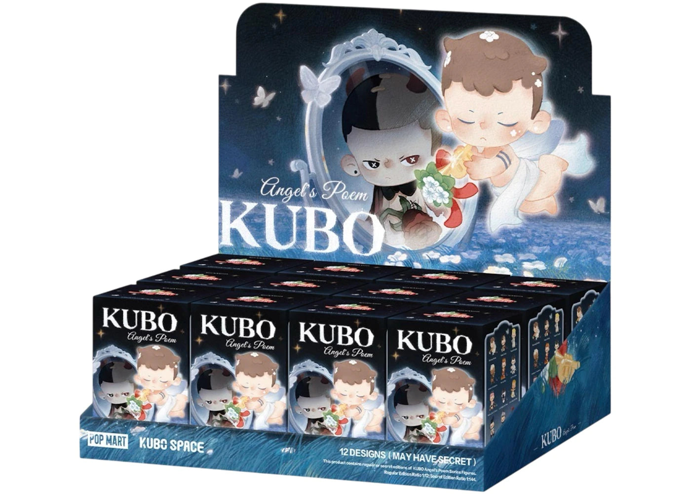 Pop Mart KUBO Angel's Poem Series Figures Sealed Case (12 Blind Box) -1