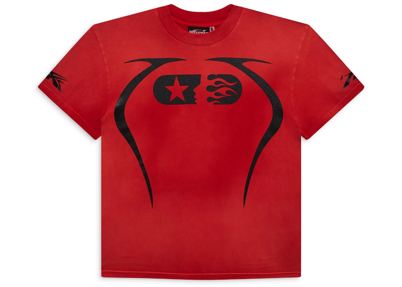 Hellstar Warm Up T-shirt Red -1