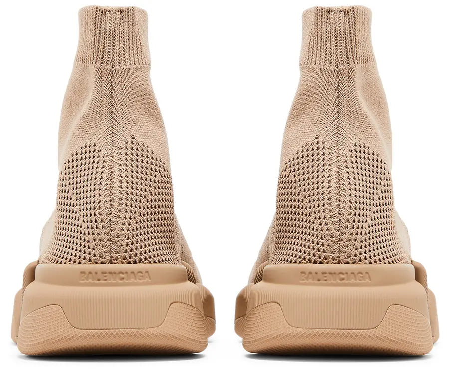 Hell counter Balenciaga Speed 2.0 Lace Up Beige