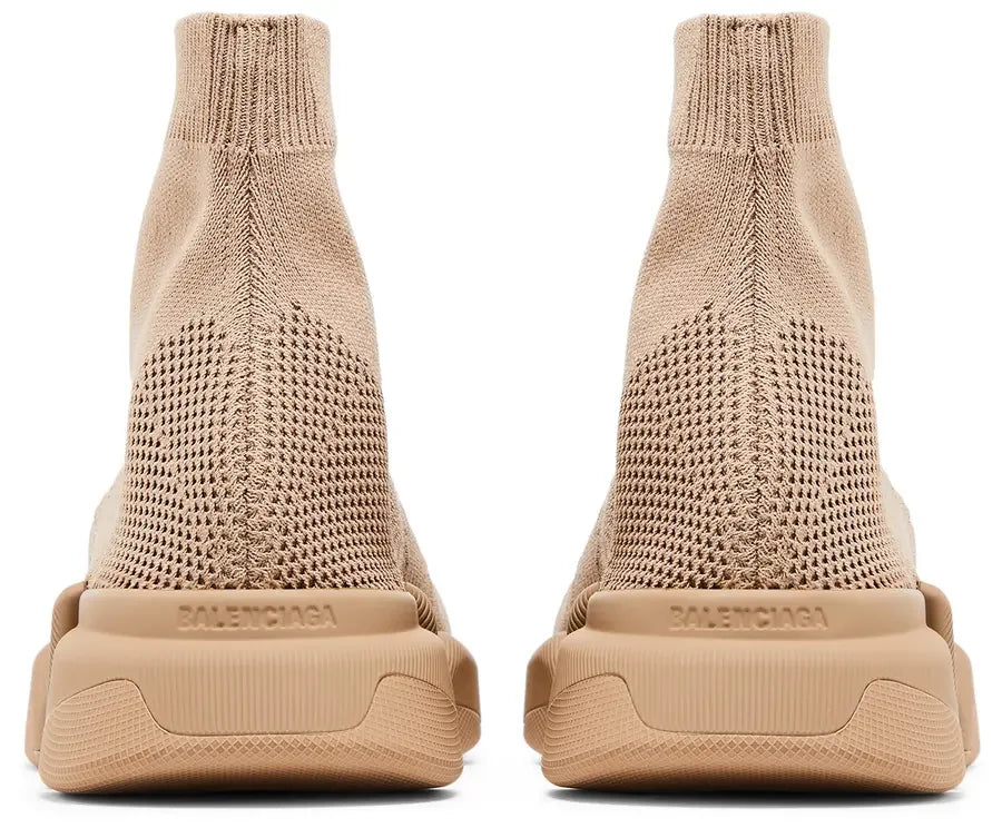 Hell counter Balenciaga Speed 2.0 Lace Up Beige