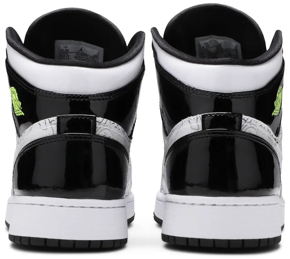 Hell counter Jordan 1 Mid SE DIY (GS)