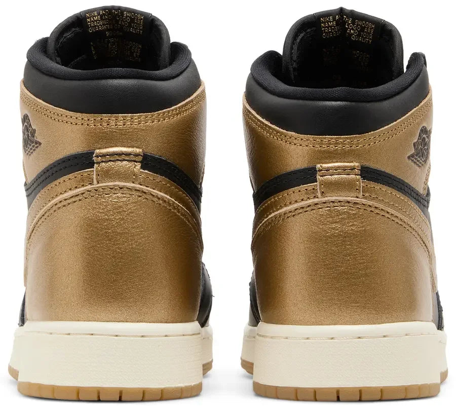 Hell counter Jordan 1 Retro High OG Black Metallic Gold (GS)