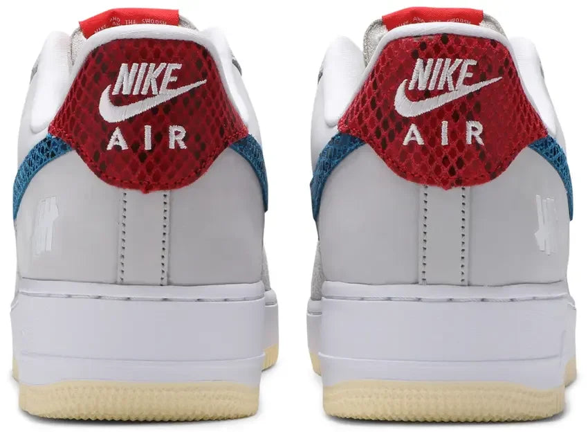Hell counter Nike Air Force 1 Low SP Undefeated 5 On It Dunk vs. AF1