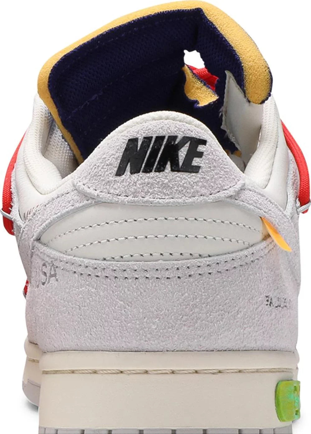 Hell counter Nike Dunk Low Off-White Lot 13 2