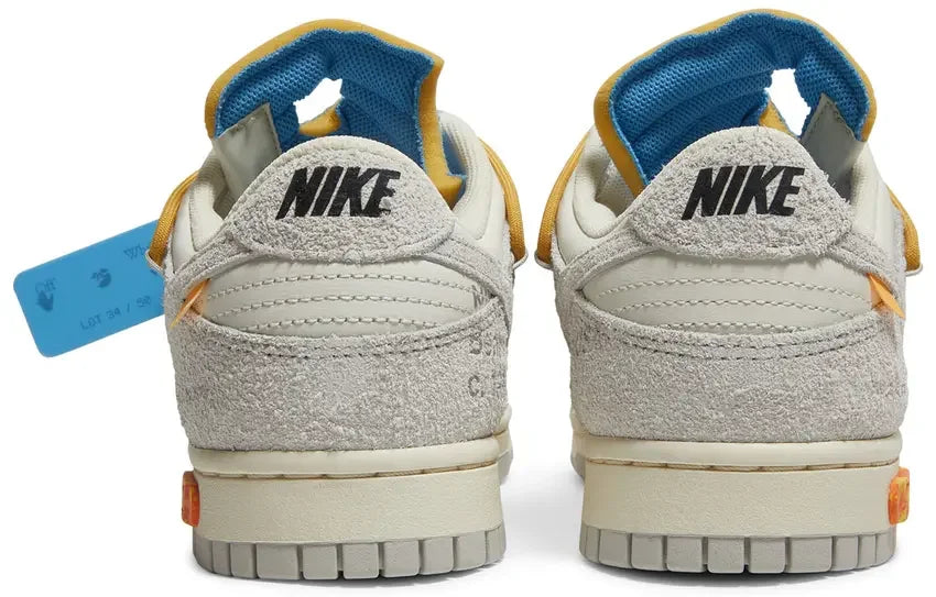 Hell counter Nike Dunk Low
Off-White Lot 34