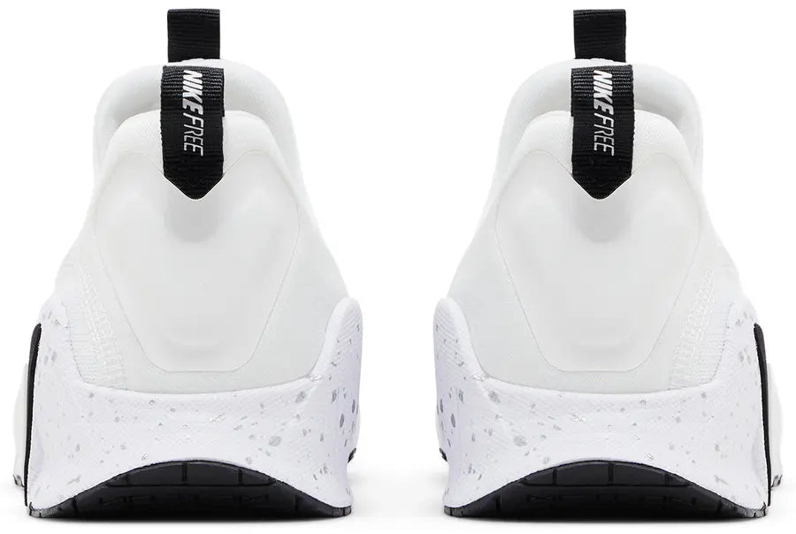 Hell counter Nike Free Metcon 6 White Metallic Silver Light Smoke Grey Black (W)