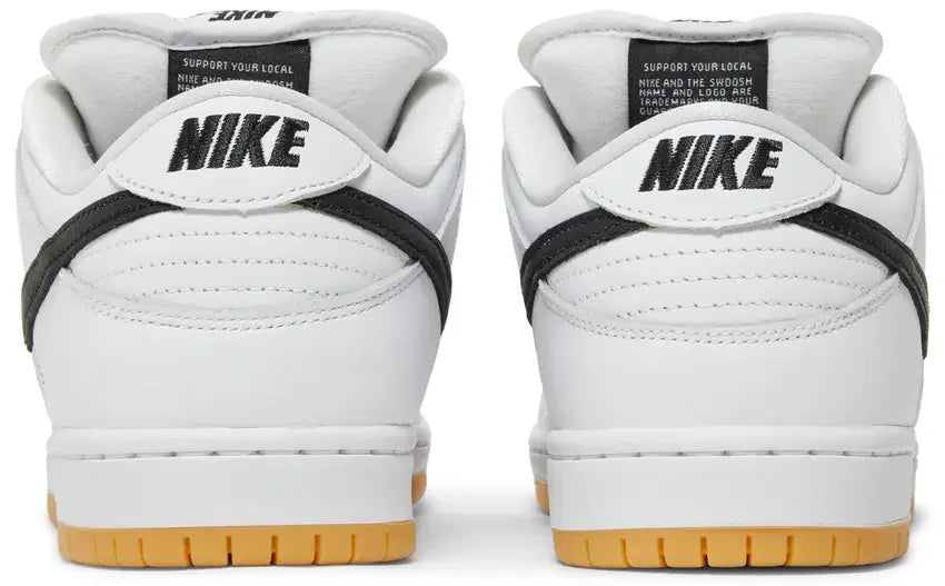 Hell counter Nike SB Dunk Low Pro White Gum