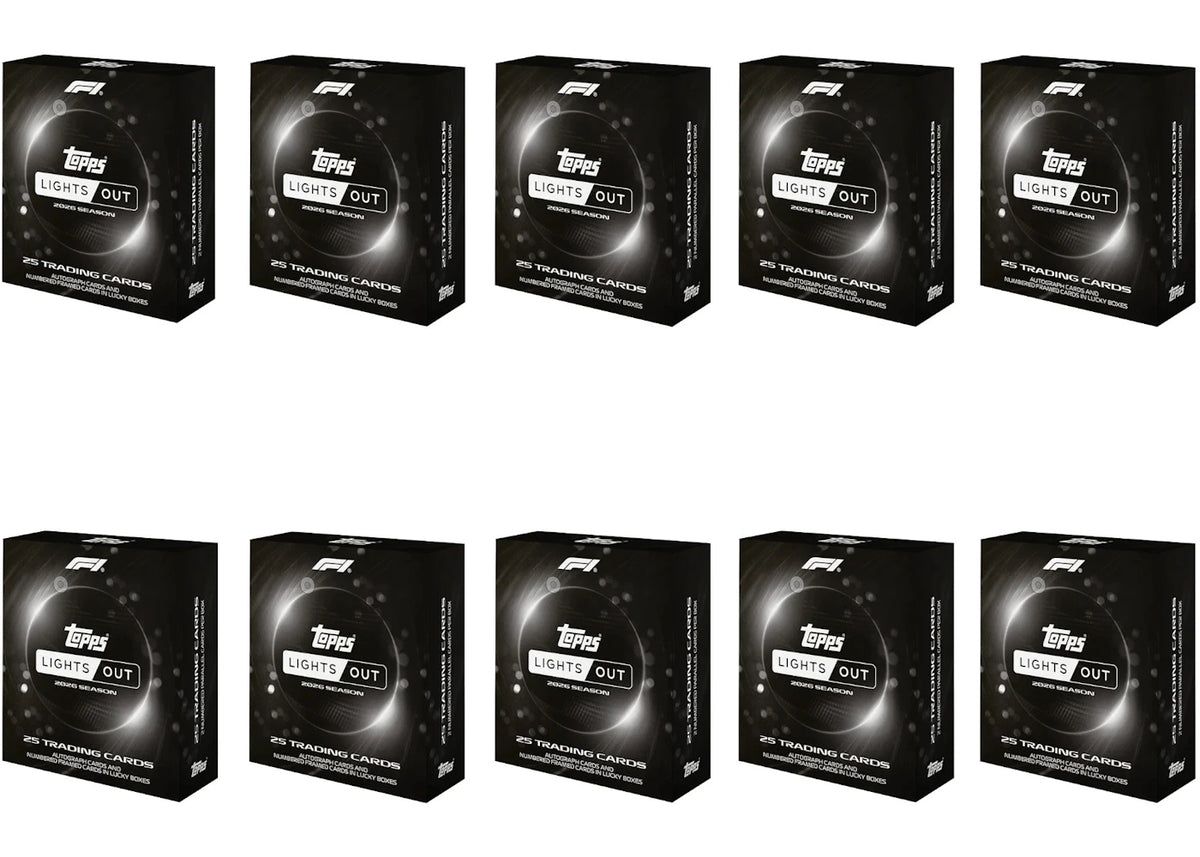 2026 Topps Formula 1 Lights Out Hobby Box 10x Lot -1