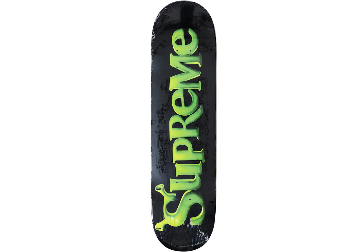 Supreme Shrek Skateboard Deck Black -1