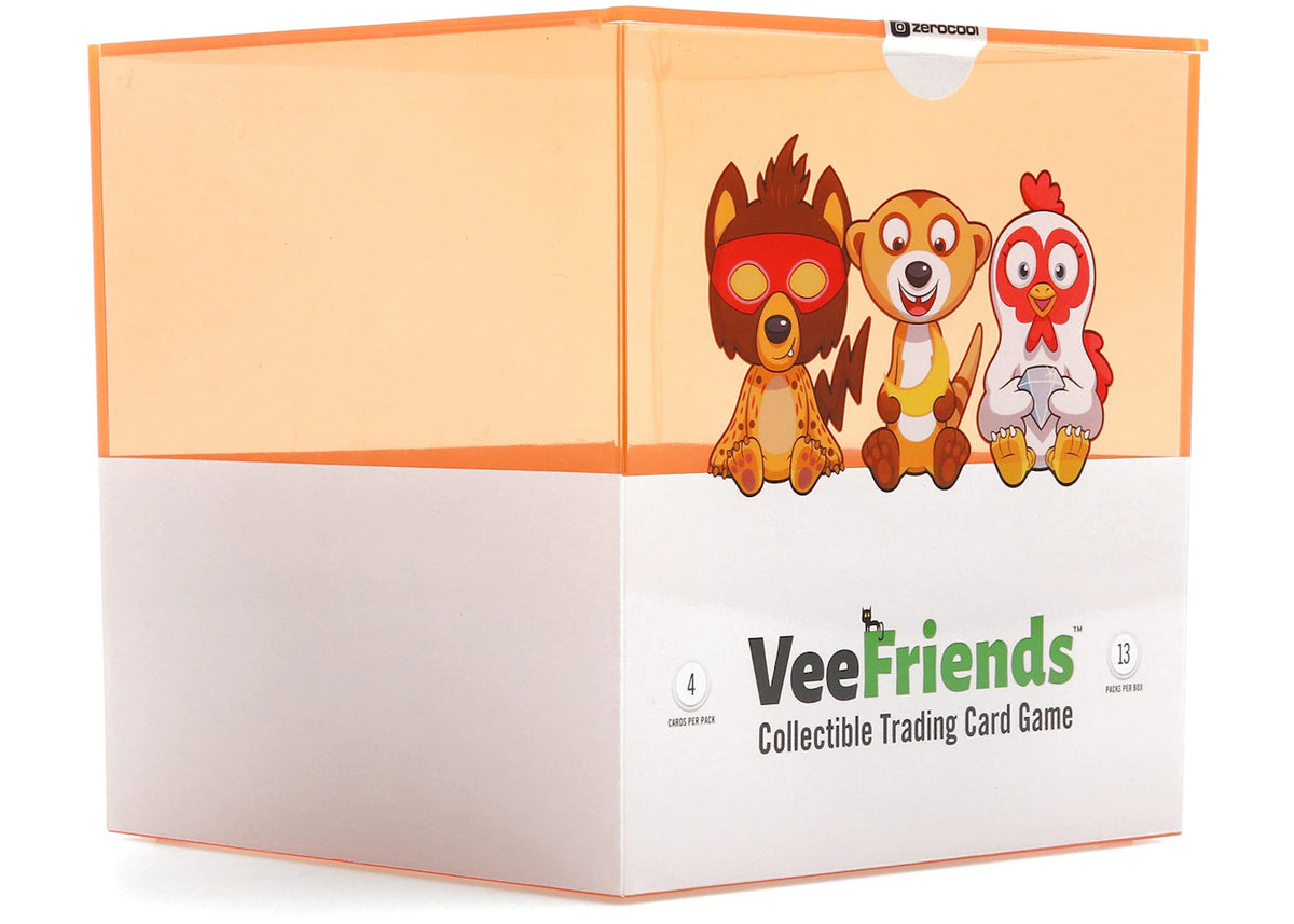 zerocool VeeFriends Series 2 Rare Web 3 Edition Collectible Trading Card Game Box (Orange) -1