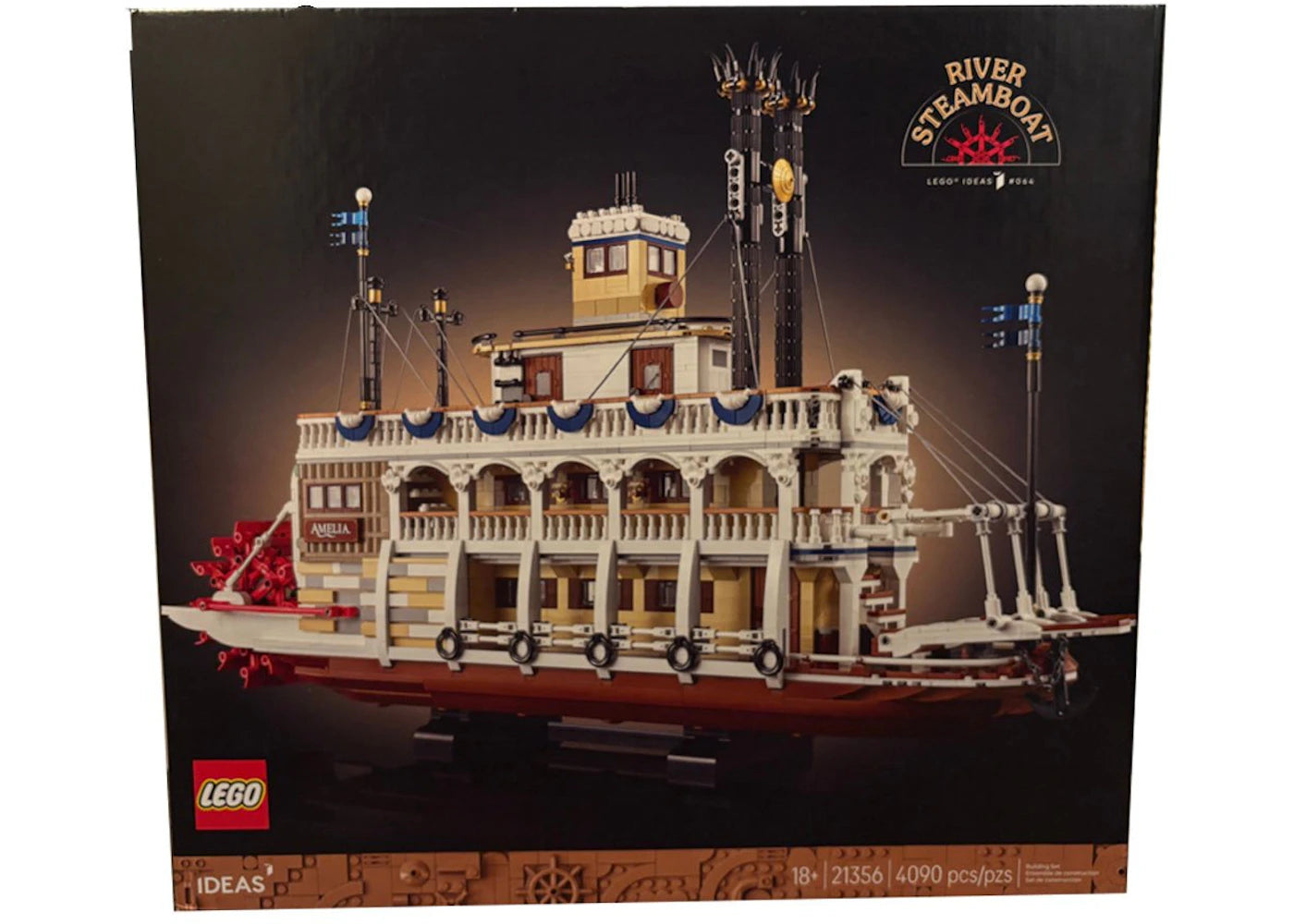 LEGO Ideas River Steamboat Set 21356 -1