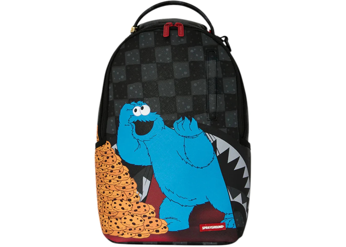 Sprayground Sesame Street Cookie Monster Stack Em High Mini Dlx Backpack Multicolor -1