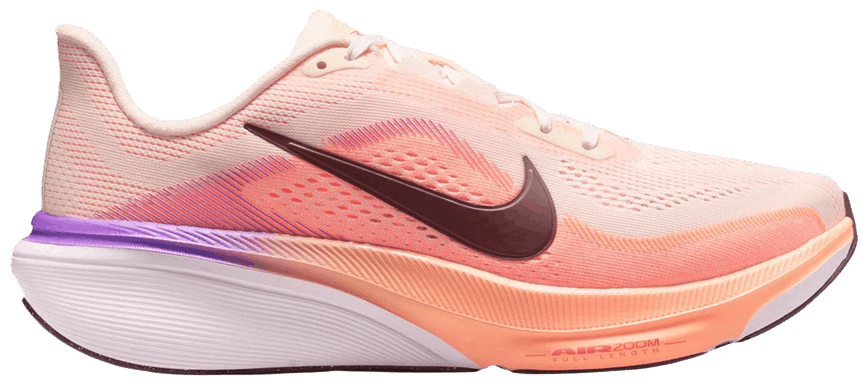 Nike Air Zoom Pegasus 42 Orange Pulse Bright Violet (Women's) -1