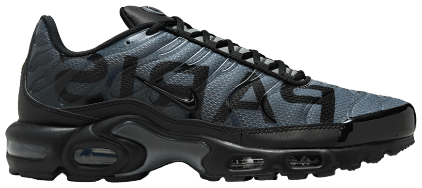 Nike Air Max Plus PSG Paris Saint-Germain Black Particle Grey -1