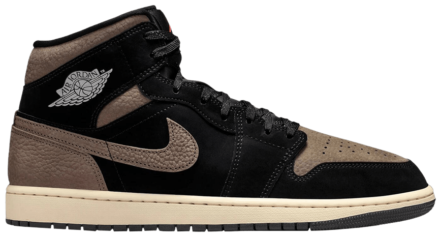 Jordan 1 Mid SE Olive Grey -1