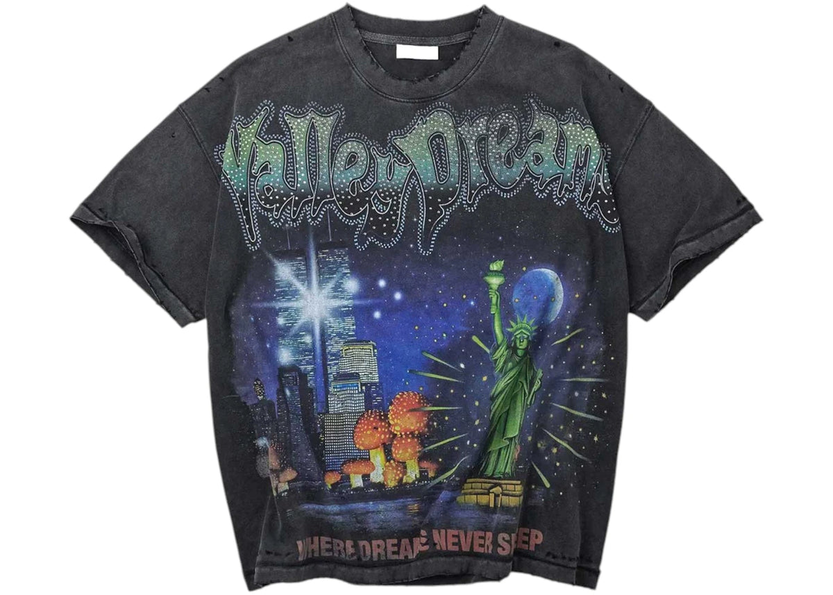 Vale Forever Skyline Bling Tee Black -1