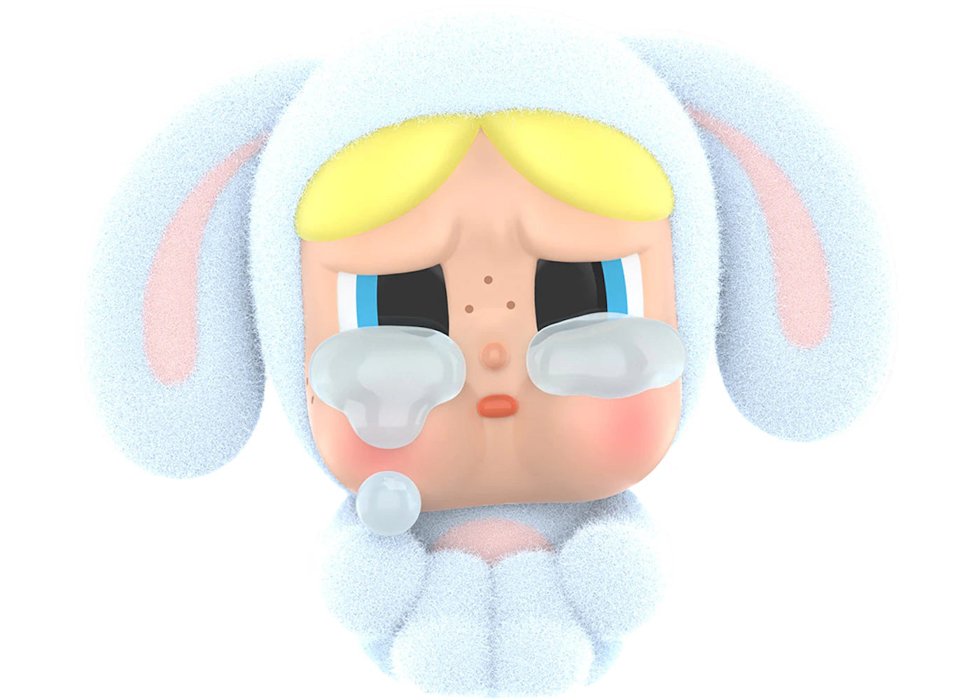 Pop Mart CRYBABY x Powerpuff Girls Series Bunny Bubbles Figure -1