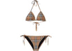 Burberry Vintage Check Triangle Bikini Archive Beige -1