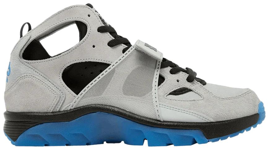Nike Air Trainer Huarache Wolf Grey Star Blue-1