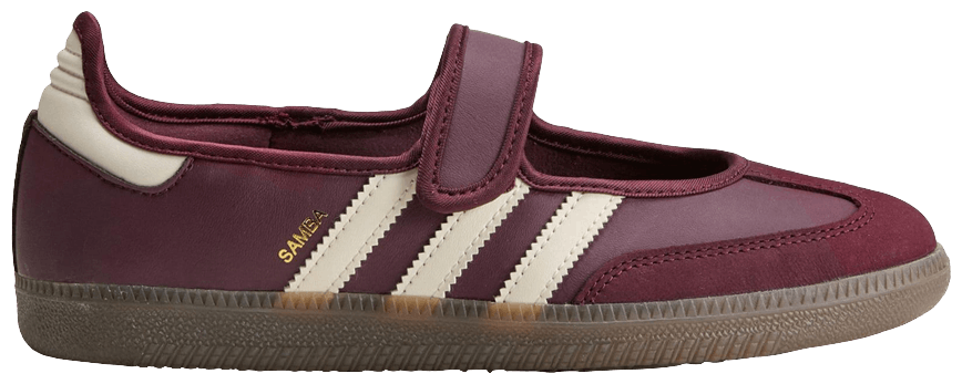 adidas Samba Jane Maroon Cream White (Women's)-1